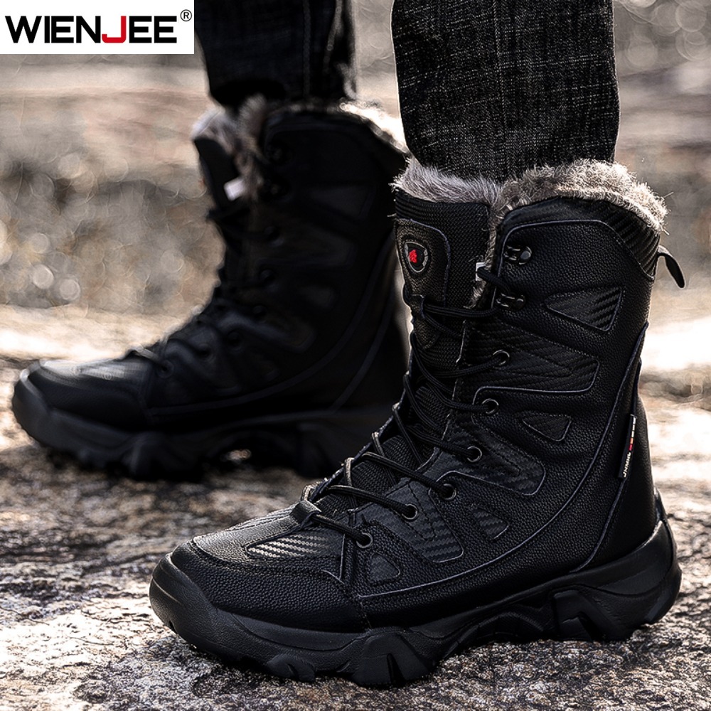 겨울 방수 남성 부츠 플러시 슈퍼 따뜻한 스노우 부츠  - Sneaker Zone 리뷰 및 가격